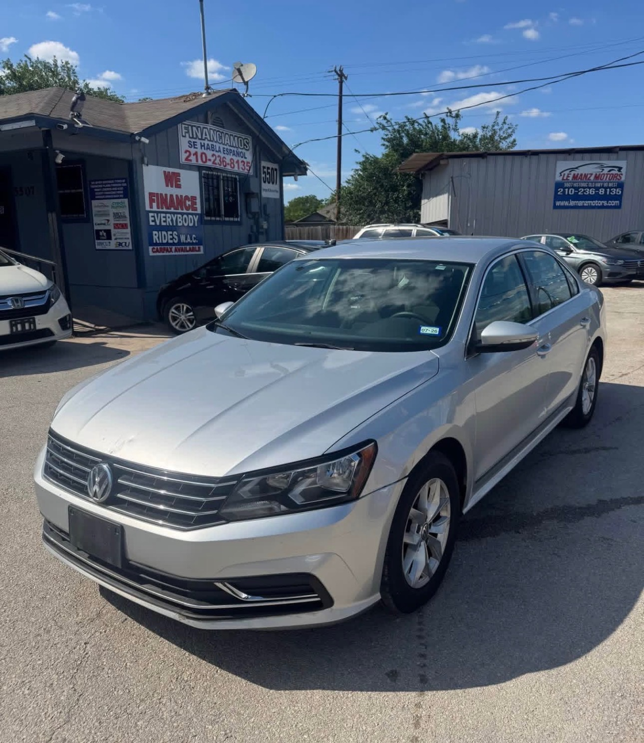 2016 VOLKSWAGEN Passat 1.8T S TDI S, R-Line, 1.8T R-Line, Silver, for sale at Aleman Auto Sales