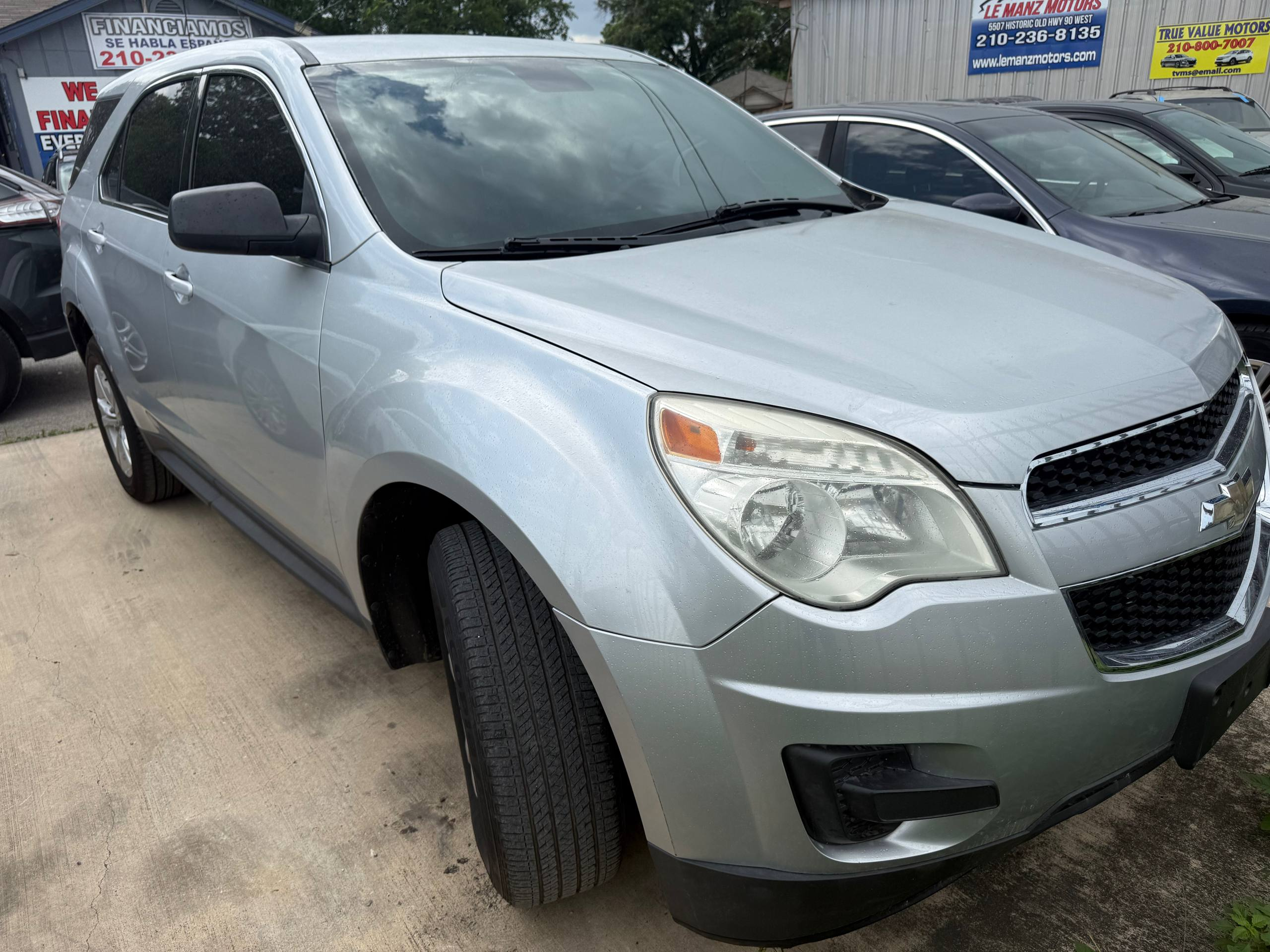 Chevrolet Equinox, Silver, for sale at Aleman Auto Sales