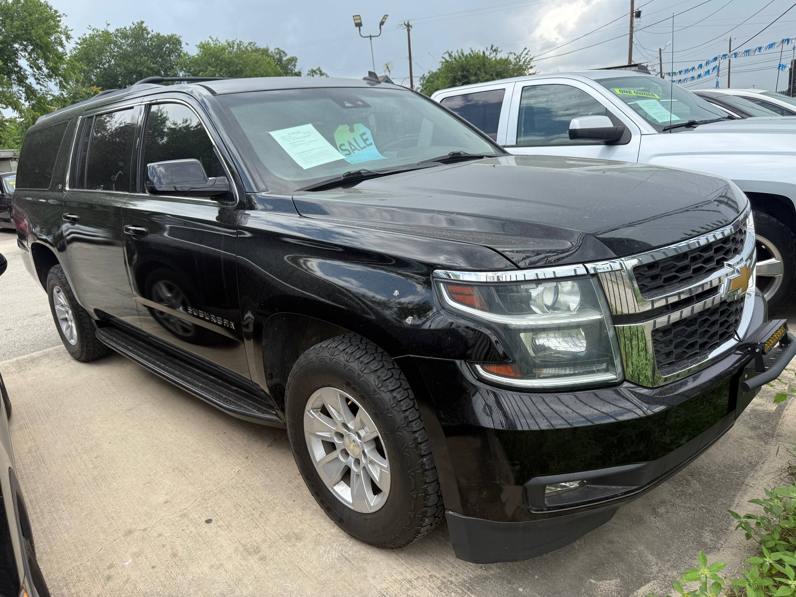 Chevrolet Suburban, Black, for sale at Aleman Auto Sales