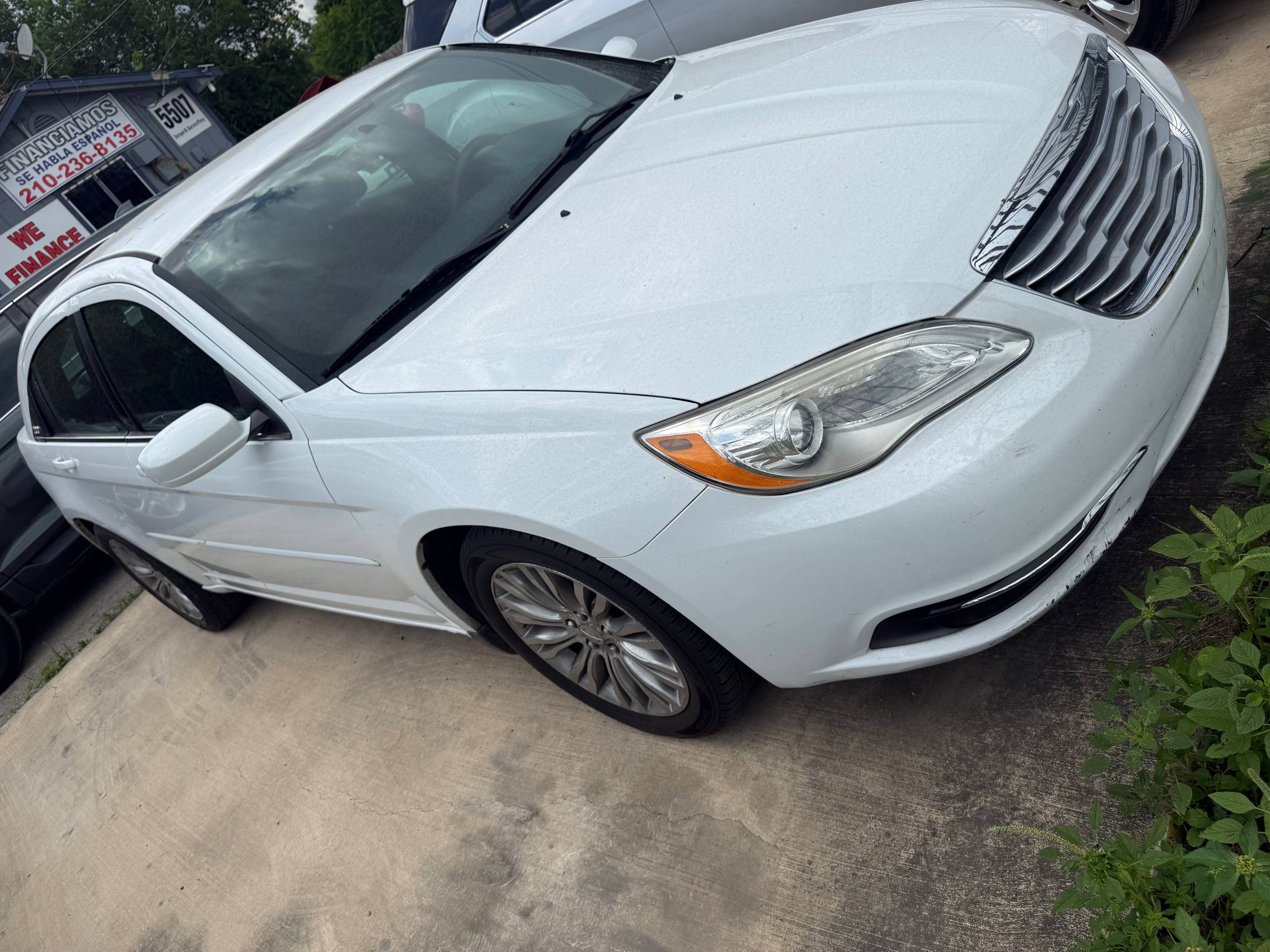 Chrysler 200, White, for sale at Aleman Auto Sales