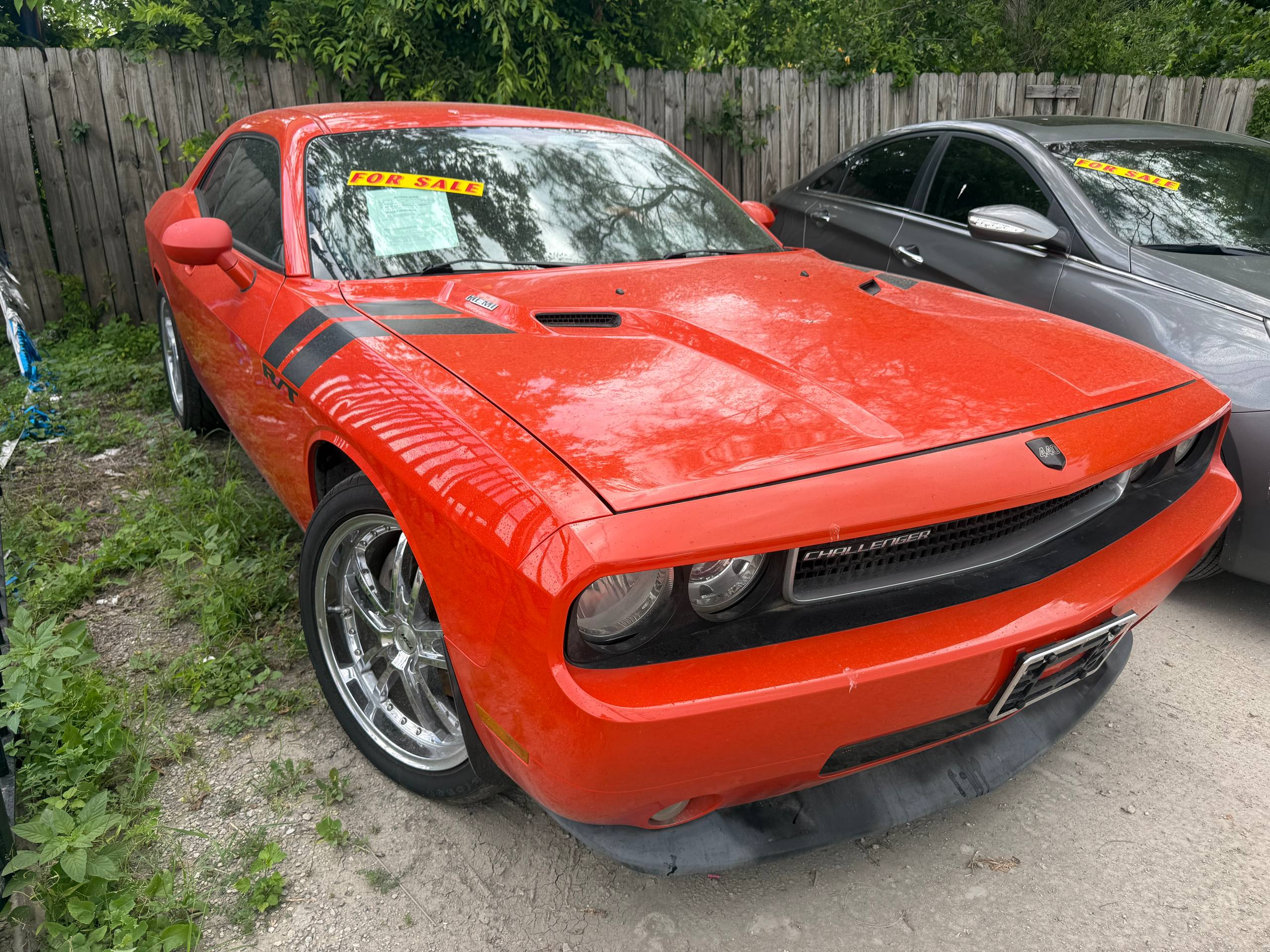 Dodge Challenger R/T, Orange, for sale at Aleman Auto Sales