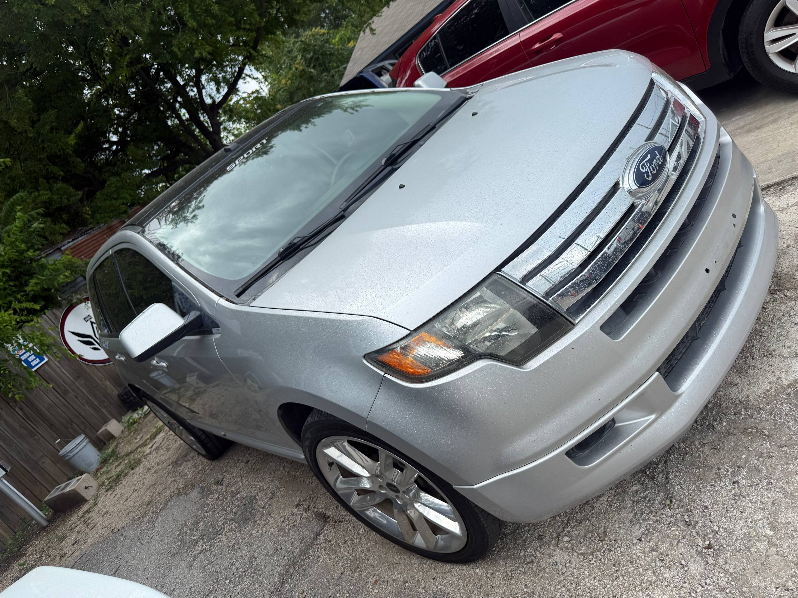 Ford Edge, Silver, for sale at Aleman Auto Sales