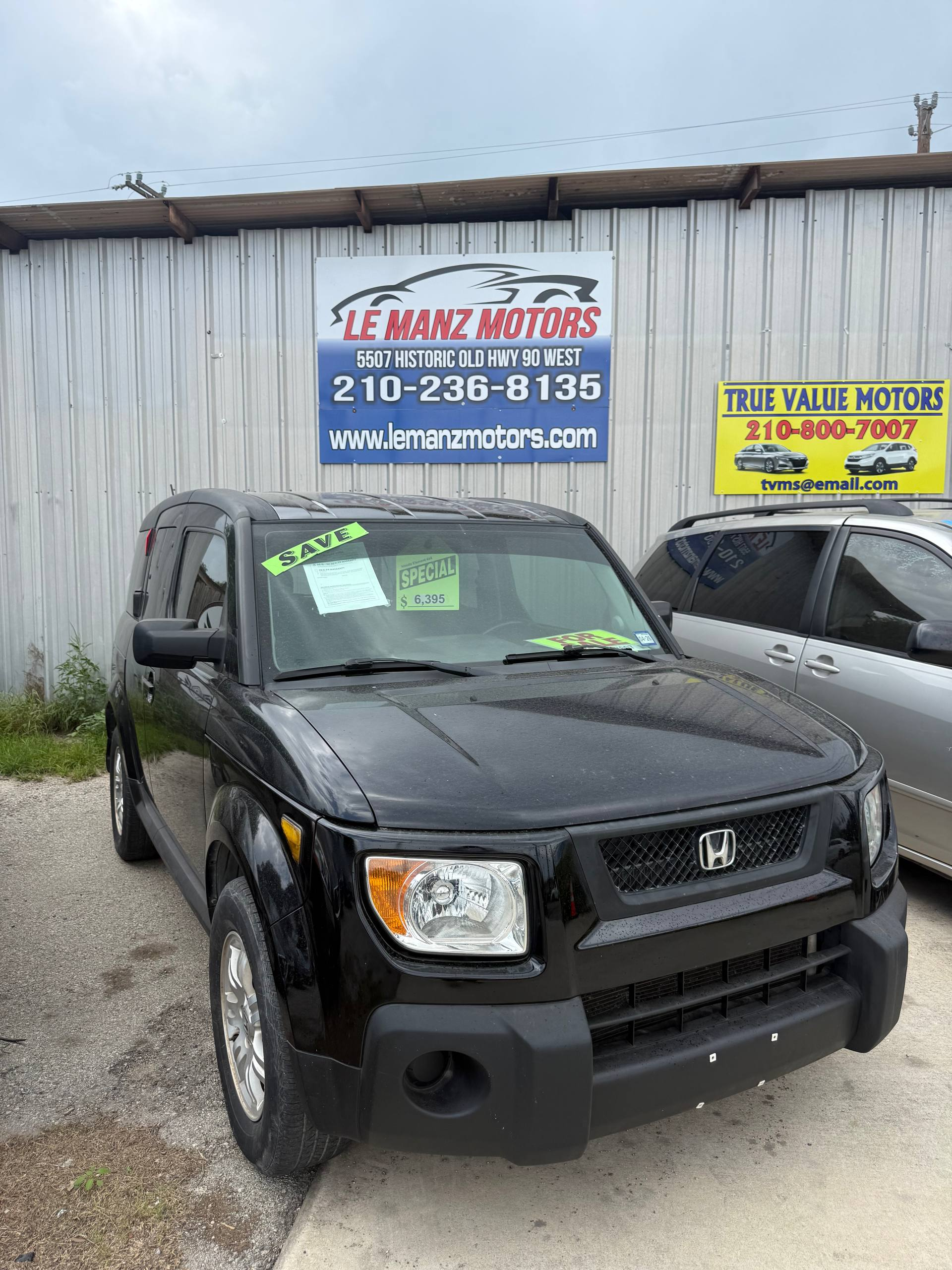 Honda Element, Black, for sale at Aleman Auto Sales