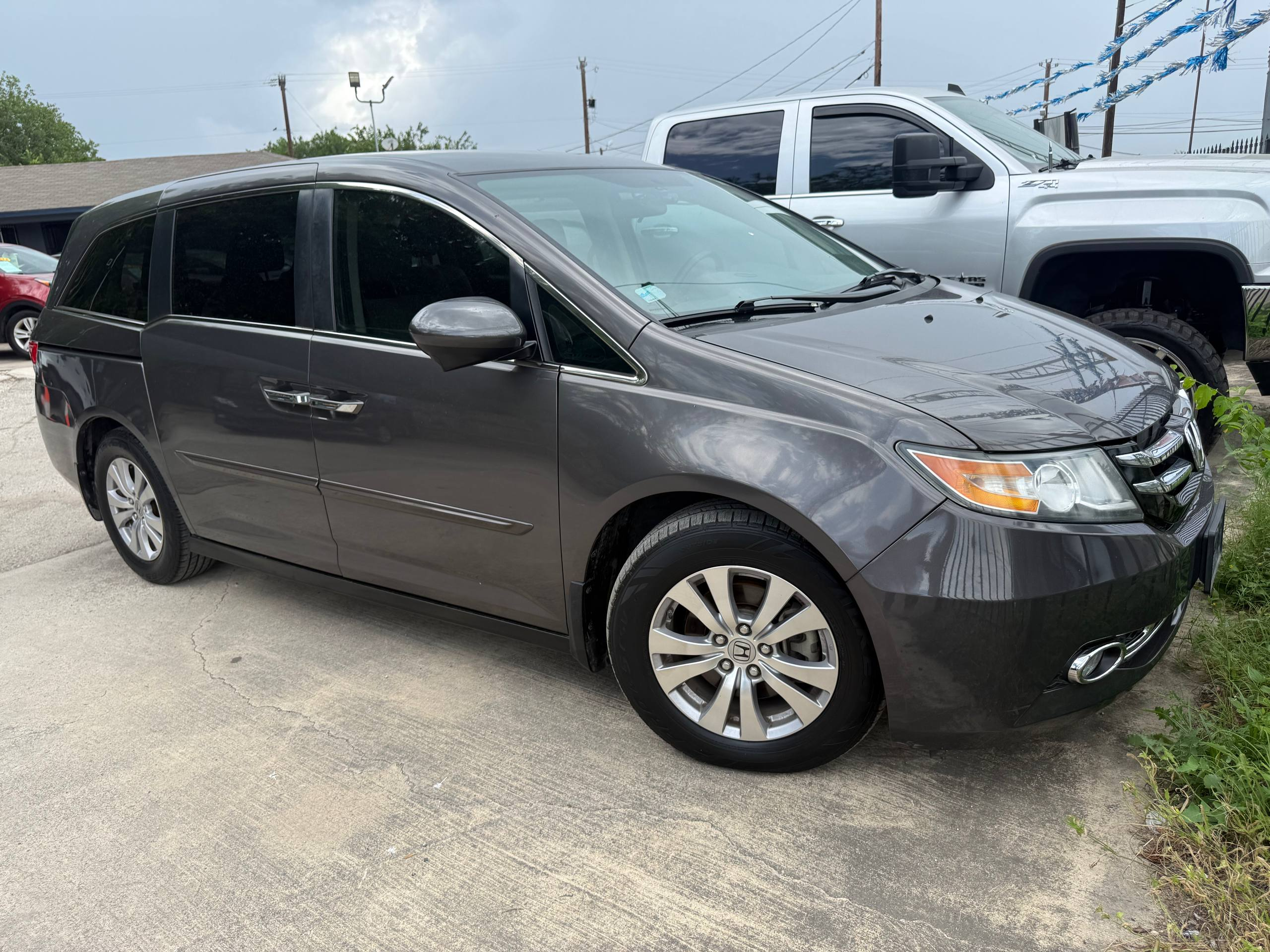Honda Odyssey, Gray, for sale at Aleman Auto Sales