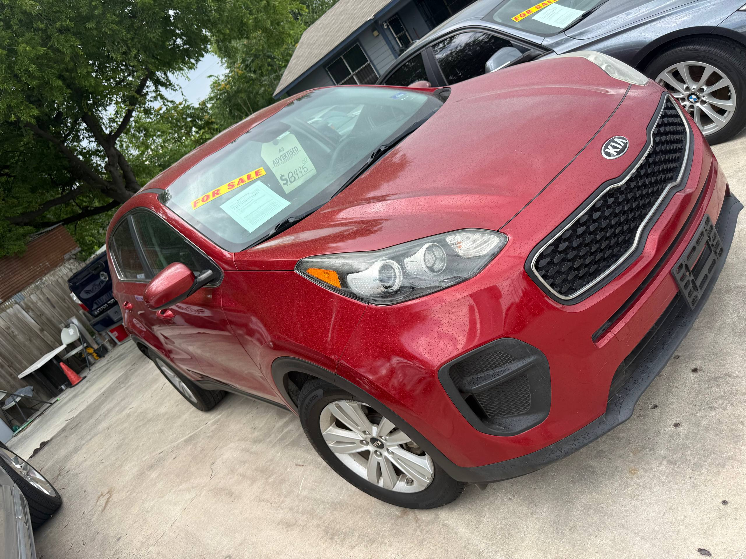 Kia Sportage, Red, for sale at Aleman Auto Sales