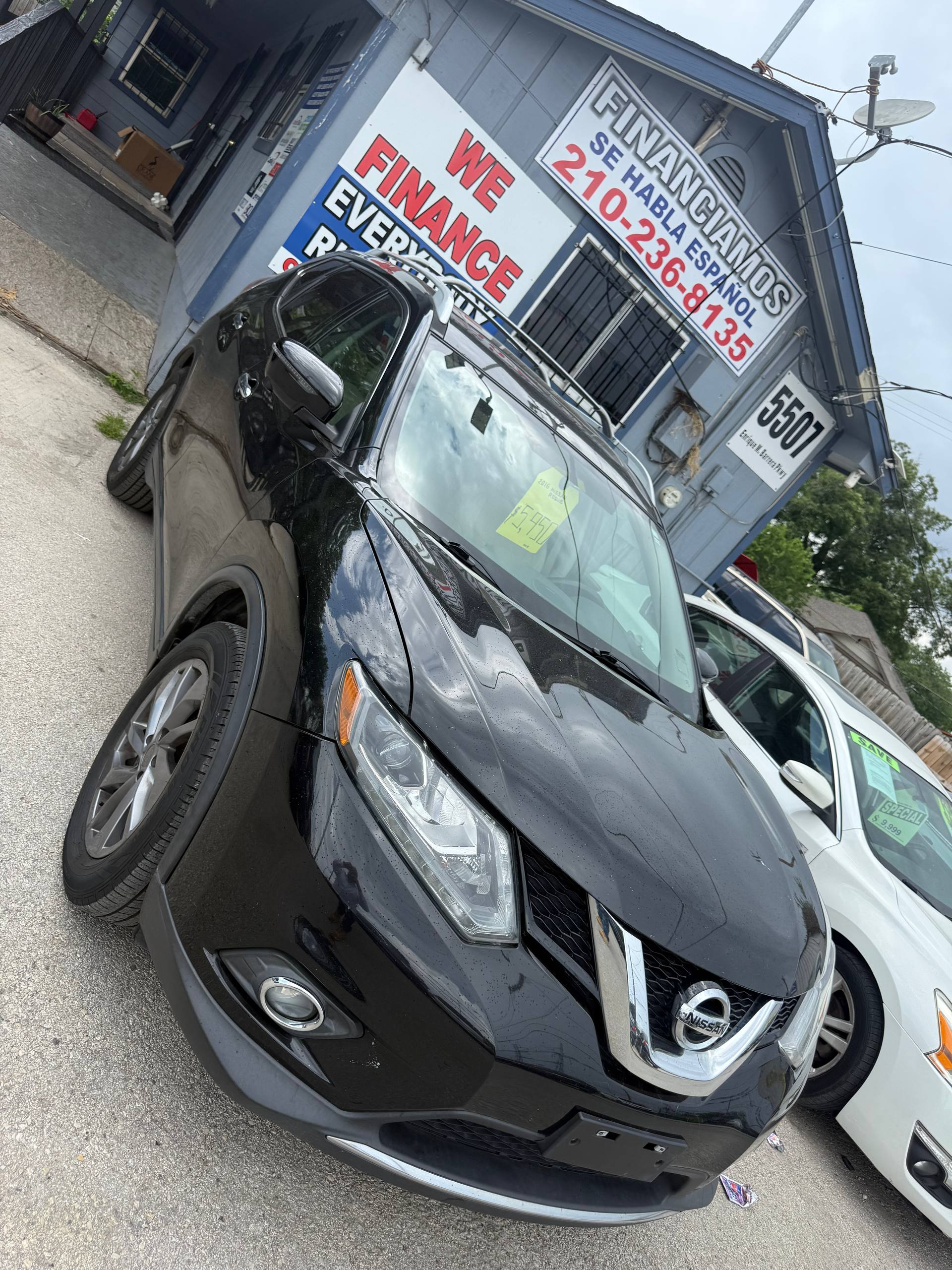 Nissan Rogue, Black, for sale at Aleman Auto Sales