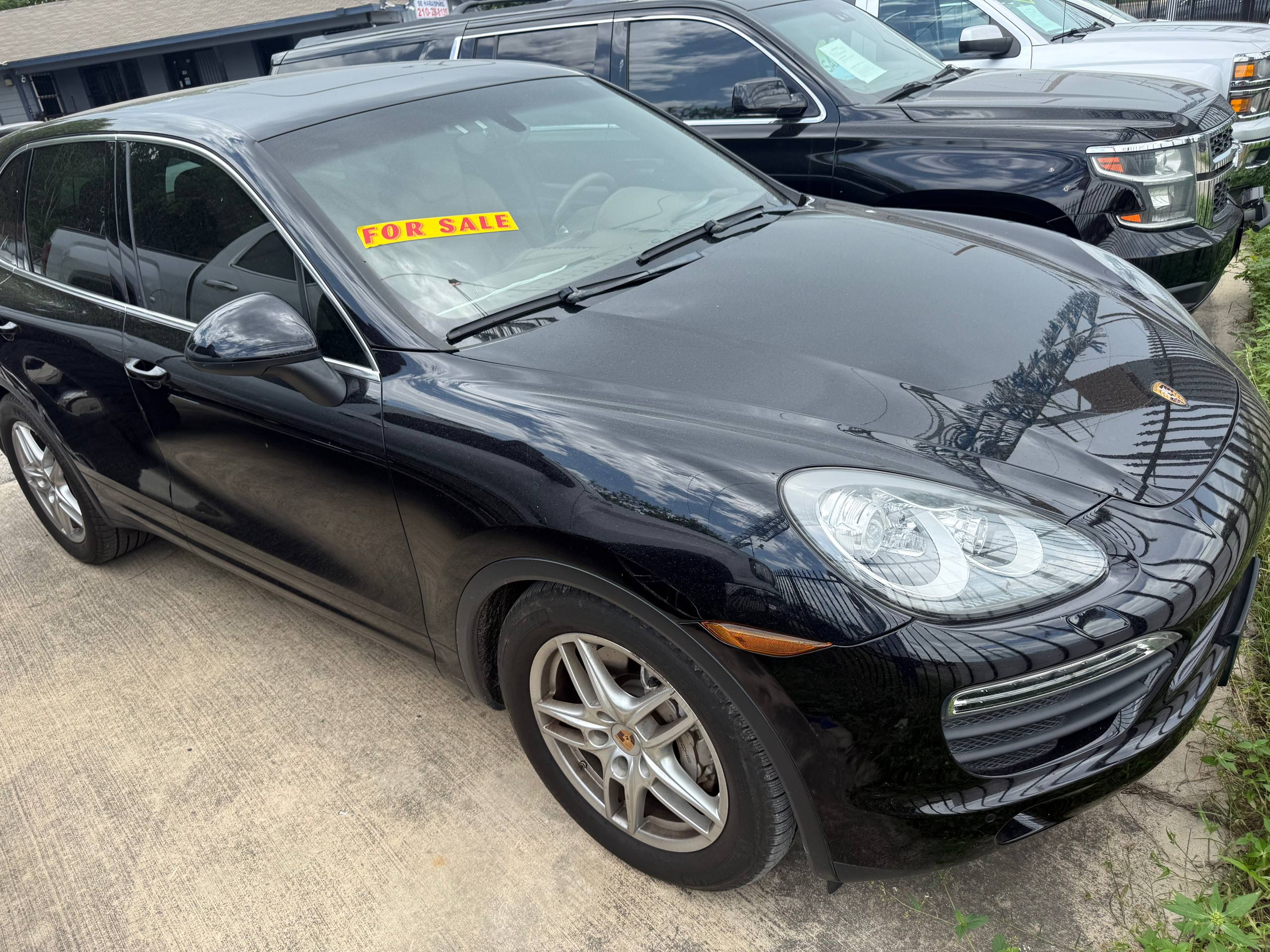 Porsche Cayenne, Black, for sale at Aleman Auto Sales
