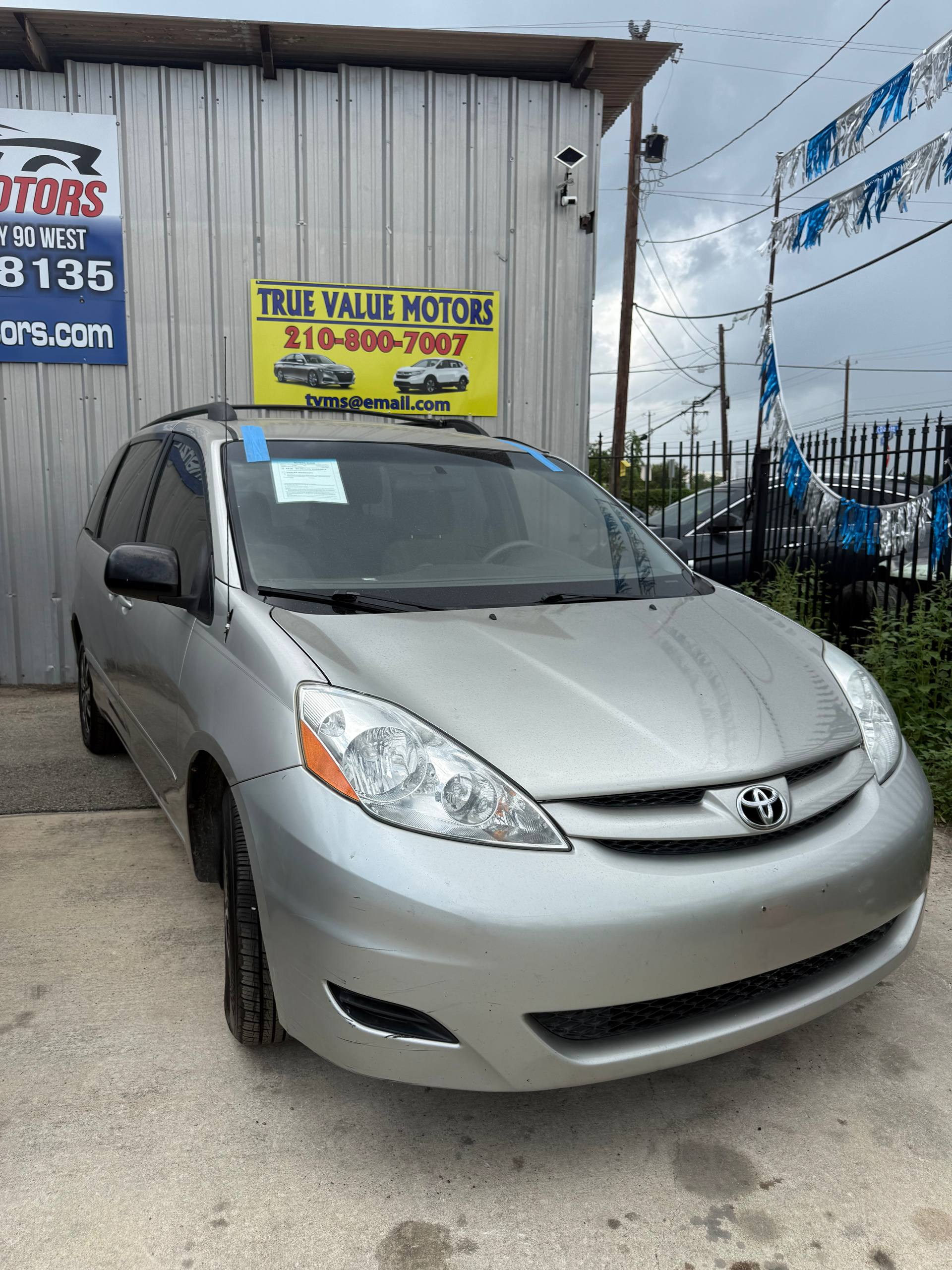 Toyota Sienna, Gold, for sale at Aleman Auto Sales